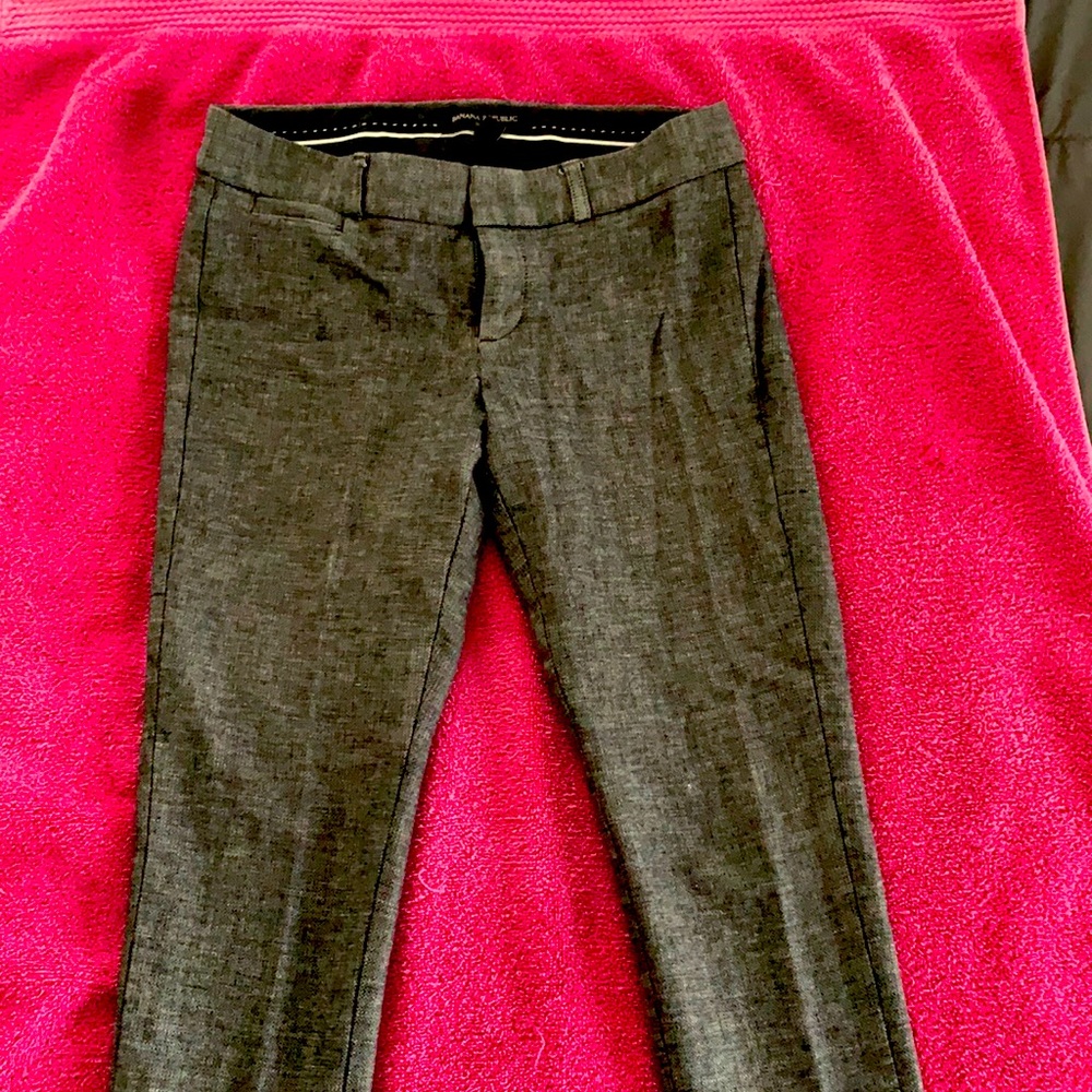 Banana republic Sloan pants, 0 petite, excellent